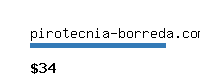 pirotecnia-borreda.com Website value calculator