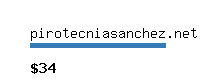 pirotecniasanchez.net Website value calculator