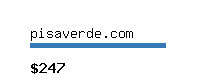 pisaverde.com Website value calculator
