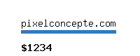 pixelconcepte.com Website value calculator