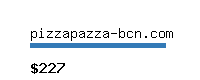 pizzapazza-bcn.com Website value calculator