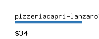 pizzeriacapri-lanzarote.com Website value calculator