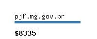 pjf.mg.gov.br Website value calculator