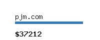 pjm.com Website value calculator