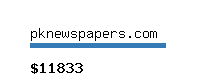 pknewspapers.com Website value calculator