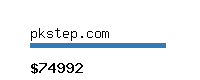 pkstep.com Website value calculator