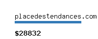 placedestendances.com Website value calculator