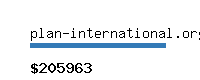 plan-international.org Website value calculator