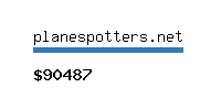 planespotters.net Website value calculator