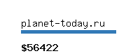 planet-today.ru Website value calculator
