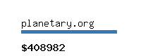 planetary.org Website value calculator