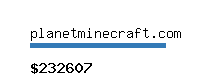 planetminecraft.com Website value calculator