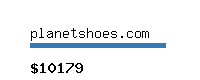 planetshoes.com Website value calculator