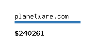 planetware.com Website value calculator