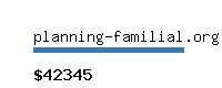 planning-familial.org Website value calculator