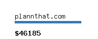 plannthat.com Website value calculator