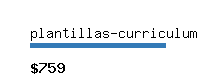 plantillas-curriculum.com Website value calculator