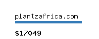 plantzafrica.com Website value calculator