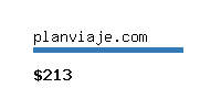planviaje.com Website value calculator