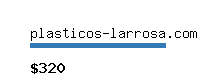 plasticos-larrosa.com Website value calculator