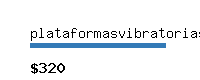 plataformasvibratorias.com Website value calculator