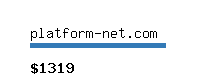 platform-net.com Website value calculator