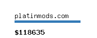 platinmods.com Website value calculator