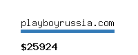 playboyrussia.com Website value calculator
