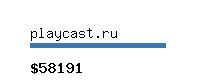 playcast.ru Website value calculator