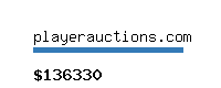 playerauctions.com Website value calculator