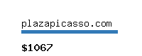 plazapicasso.com Website value calculator