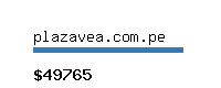 plazavea.com.pe Website value calculator