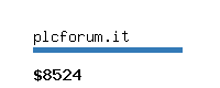 plcforum.it Website value calculator