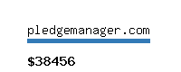 pledgemanager.com Website value calculator