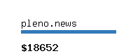 pleno.news Website value calculator