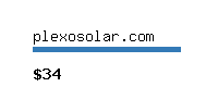 plexosolar.com Website value calculator