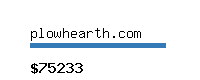 plowhearth.com Website value calculator