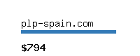plp-spain.com Website value calculator
