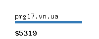 pmg17.vn.ua Website value calculator