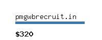 pmgwbrecruit.in Website value calculator