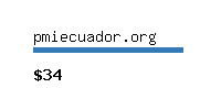 pmiecuador.org Website value calculator