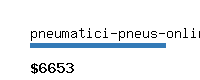 pneumatici-pneus-online.it Website value calculator