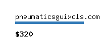 pneumaticsguixols.com Website value calculator