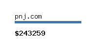 pnj.com Website value calculator