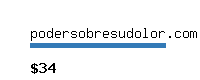 podersobresudolor.com Website value calculator