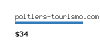 poitiers-tourismo.com Website value calculator