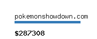 pokemonshowdown.com Website value calculator