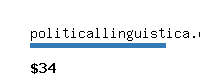 politicallinguistica.org Website value calculator