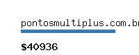 pontosmultiplus.com.br Website value calculator