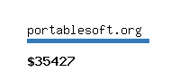 portablesoft.org Website value calculator